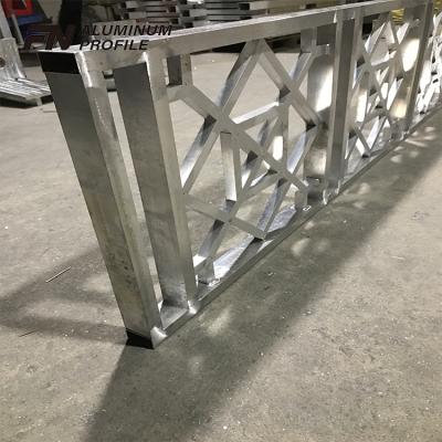 China Industrial Custom Decorative Best Selling Metal Balcony Railing Balcony Guard Rail Design Balcony Aluminum Fence for sale