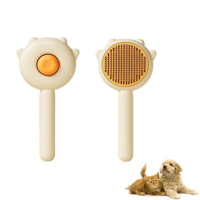 China Factory Stocked Cat Dog Hair Cleaning Brush Pet Grooming Brush Remove Hair With Water Box for sale