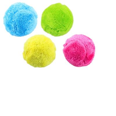 China Sustainable Active Rolling Ball For Dogs , 4pcs Yellow Pink Blue Green Automatic Rolling Ball For Dogs for sale