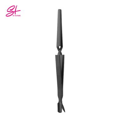 China Nail Art Cross Clip Manicure Tools Shaping Tweezers Stainless Steel Nail St Future Manicure For Acrylic UV Gel Shaping Clip for sale