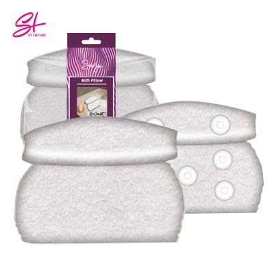 China Future Badkussen 3D St Mite Spa Bath Pillow Comfortable Anti Soft And Comfortable Air Mesh Bath Pillow for sale