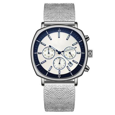 China Unique Luxury Chronograph Men's Mechanical Polished Watch With Three Dials for sale