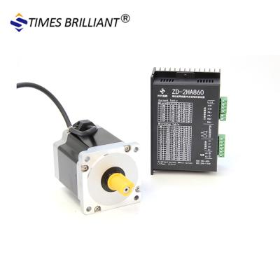 China NEMA 34 7.5nm Stepper Motor CNC Kit Motor And 1.8 Degree Driver In 86HBP98AL4+DM860H Stock Driver for sale