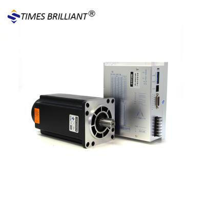 China 110mm flange nema42 20NM body length 220mm three phase 6.8A stepper motor and driver cnc kit 110HCY220AL3S-TK9 for sale