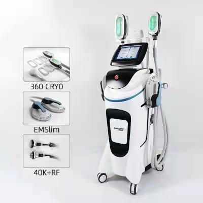 China 2022 weight loss emslim muscle building electromagtic+ cryo therapy body slimming crio 360 body shaping machine for sale