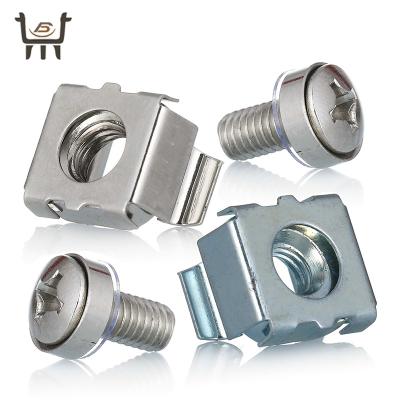 China Durable top quality m6 cage nut bolts clip nut m3 cage nuts tool m6 fastener for sale