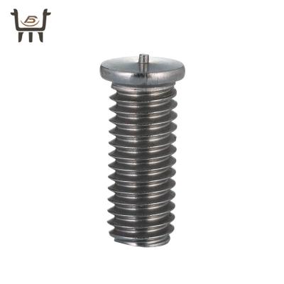 China Titanium stainless steel wire arc welding stud m8 construction fastening steel-copper plated welding screw-fastener-stud-weld-screw for sale