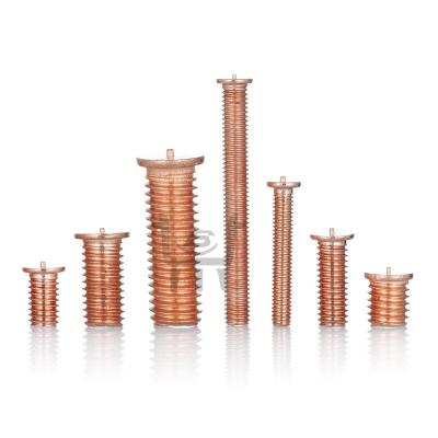 China Boutique Carbon Steel Studs 32501 Din Capacity Discharge Weld Stud Copper Clad Construction Fastener for sale