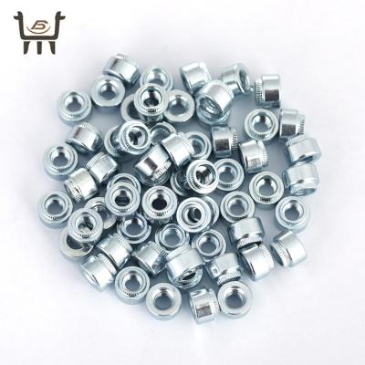 China Heavy Industry M3 Self Tuck Flare Rivet Nuts Z ZS NZ NZS M3 M4 Self Hooking Spindle Post Mounted Standoffs Broaching Nut Fastener for sale