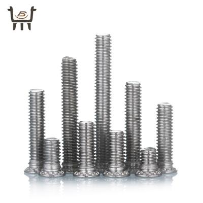 China Stainless Steel Industrial Grade Press Riveting Screw Fastener FHS Bolts Self Hooking Studs and Pins Customizable for sale