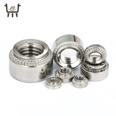 China CLA SS Self Fastening Rivet Folding Nuts m4 m5 m6 m8 m10 S CLS Self Fastening Galvanized PS SMPS SMPS High Tensile Torque and Performance 316 for sale