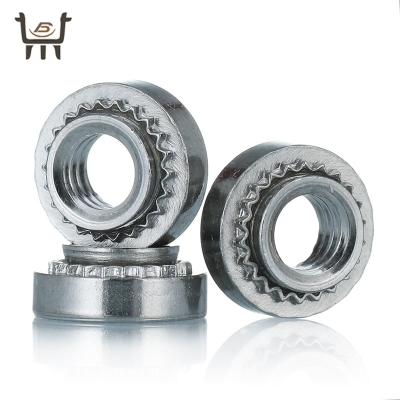 China High Torque And Pulling Performance Drive In Yellow Galvanized Self Latching PEM S CLS Self Latching Nut PS CLA SMPS PEM S CLS Self Latching Fastener Rivet Nut PS CLA SMPS for sale