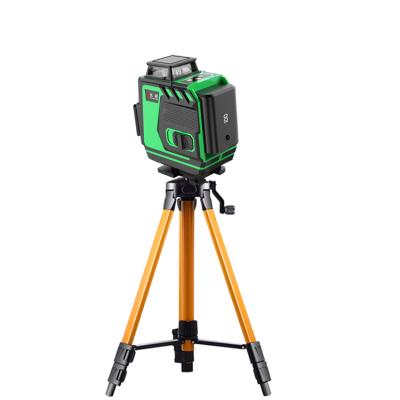 China Guang Chen 4D Green Beam 16 Beam 16 Lines Laser Level LCD Screen Angle Display Laser Nivel 35x28x15 for sale