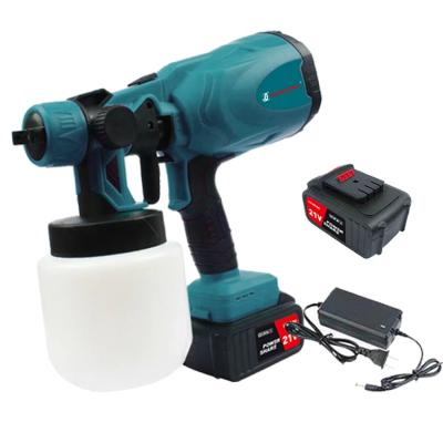 China High Effect GUANG CHEN High Quality Portable Cordless Paint HVLP Electric Handheld Spray Gun for sale