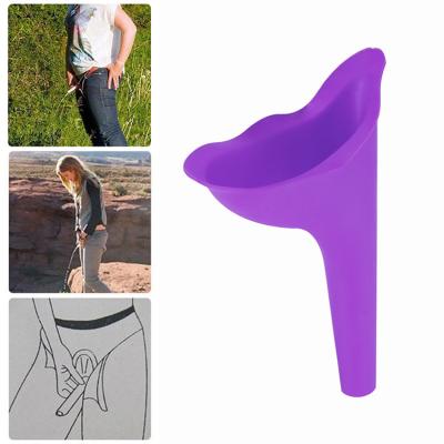 China Wholesale Women Outdoor Urinal Eco-friendly Holding Pee Urinals PTR Women Funnel Female Urinal For Travel Camping for sale