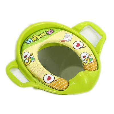 China Portable European printing plant potty seat baby portable cushioned children's potty toilet seat for sale