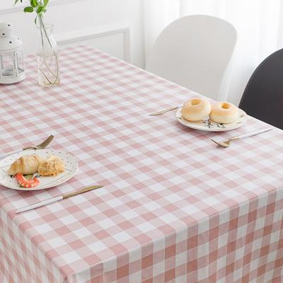 China Custom printed coffee rose gingham tablecloth eco-friendly wholesale white waterproof tablecloth red tablecloth for sale