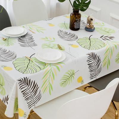 China Waterproof colorful foil printing digital printed tablecloth restaurant tablecloth party tablecloth for sale