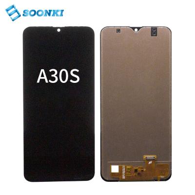 China Replace free defective screen mobile touch screen for samsung a30s lcd touch screen for samsung a30s lcd panel replacement for sale