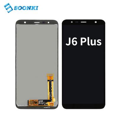 China High Saturation For Samsung Display LCD For Samsung j6 Touch Screen Display For Galaxy j6 Plus LCD Display for sale