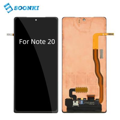 China Replace Defective Screen For Samsung Note 20 Full LCD Assembly For Samsung Note20 Mobile Display Samsung Note20 Screen LCD Prices for sale