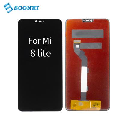 China Replace faulty screen mobile display for xiaomi MI 8 lite lcd ekran for xiaomi MI 8 lite lcd screen replacement for sale