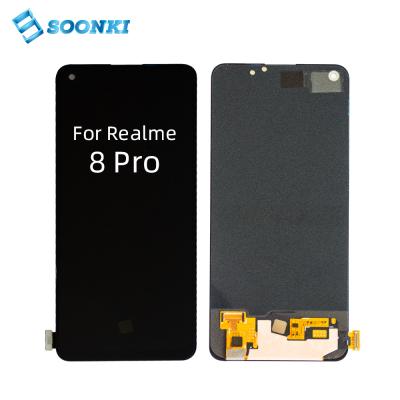 China Replace faulty 8pro 7 pro pro screen x5 lcd display screen for realme 8 pro display cellphone parts digitizer for cellphone lcd by realme for sale