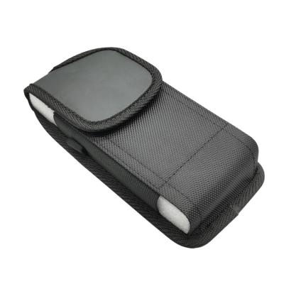 China Protect Power Bank Customized Universal Nylon Pouch Leather Case With Holster Belt Clip For Power Bank for sale