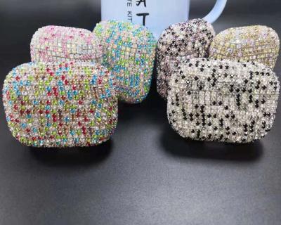 China High Protective Luxury Crystal Diamond Covers For Hook Pro Airpods Shockproof Case for sale