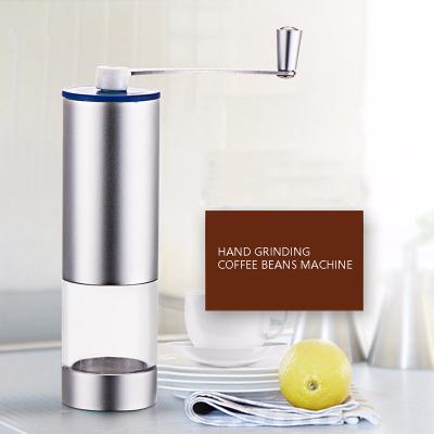 China Hot Sale PORTABLE With Adjustable Settings Stainless Steel Burr Flour Mill Manual Coffee Conical Grinder for sale