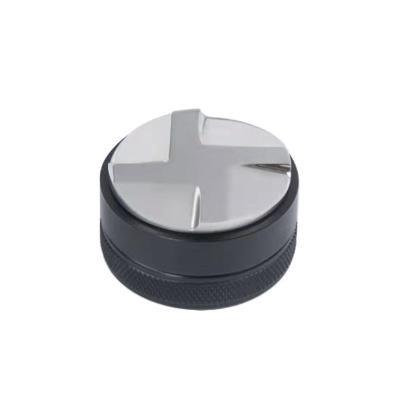 China Silver Round Espresso Tamper Stainless Steel 51/53/58 Mm Coffee Tamper Dispenser Black Silver Round Tools for sale