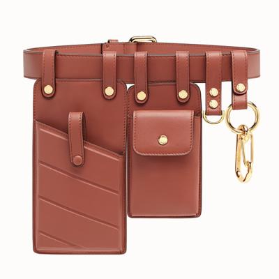 China Water Proof OEM Vegan Leather Ladies Loung Hip Purse Set Tool Hold Belt Bag Women Service Pussy Pack for sale