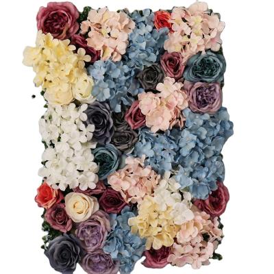 China Exclusively Handcrafted Wholesale Decoration to Wedding Event Flower Wall Wedding Decor Backdrop for sale