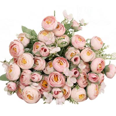 China Exclusively Handcrafted Rose Flowers Wholesale Artificial High Quality Artificial Flowers for sale