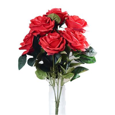 China Wholesale Exclusively Handcrafted Rose Flower Artificial Flower Popular Artificial Flower from China for sale