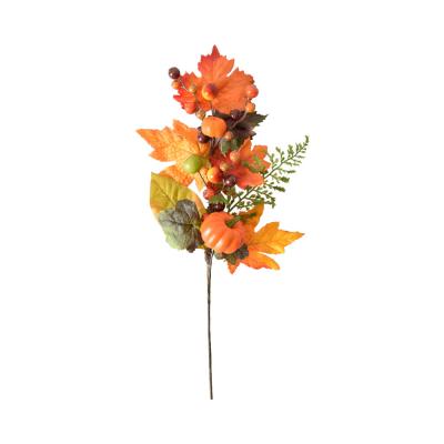 China Exclusively Handcrafted 2021 New Arrivals Orange Thanksgiving Party Decorations Thanksgiving Decorations Decorations for sale