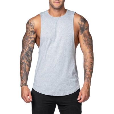 China Reputable High Quality Men's Fitness Tank Top Sport Sublimation Tank Top QUICK DRY for sale