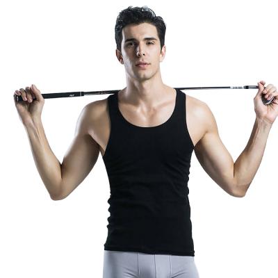 China MOQ QUICK DRY Custom Men's Gym Bottoms Comfortable Ribbed Tank Principal Logo Wife Beater Tank Tops 2021 for sale