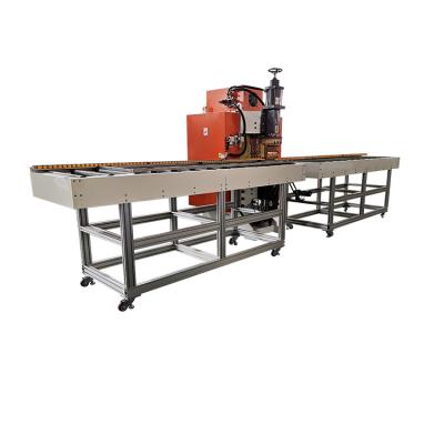 China Easy Operation Cabinet Frame Capacitor Discharge Sheet Metal Spot Projection Welder Automatic Welding Machine Production Line for sale