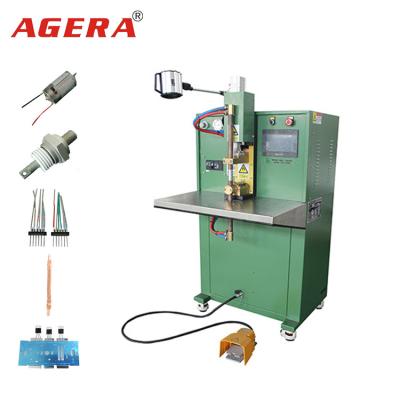 China Easy Operation Pneumatic Automatic Current Stainless Steel Spot Driven Welder For Precise Welding for sale