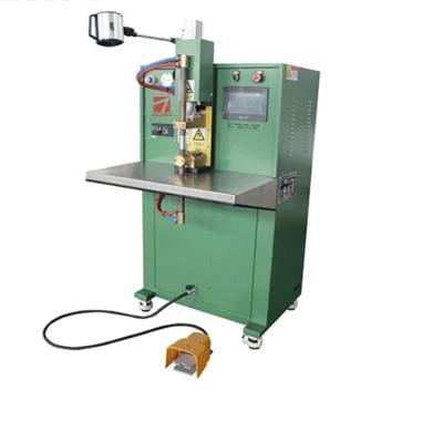 China Easy Operation Galvanized Nickel Plated Copper Resistance Welding Machine for sale