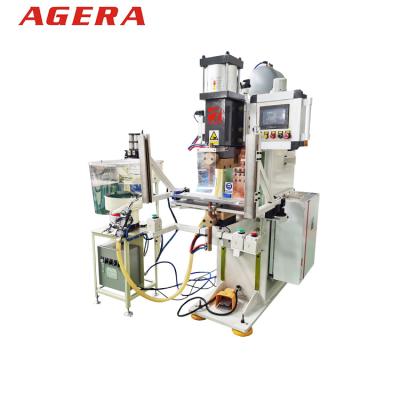 China Easy Operation Stainless Steel Side Nut D.C. Resistance Medium Frequency Aluminum Single Welder Automatic Spot Welding Machine for sale