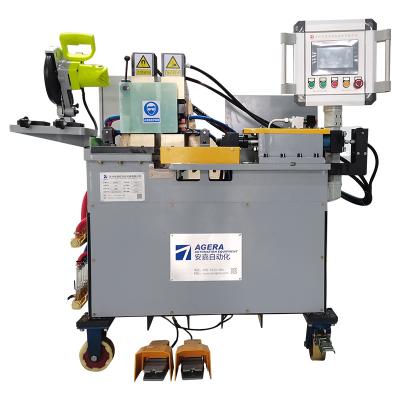 China Auto Fabricating Agera Copper Tube And Aluminum Pipe Shaped Steel Plate Resistance Butt Welding Machine for sale