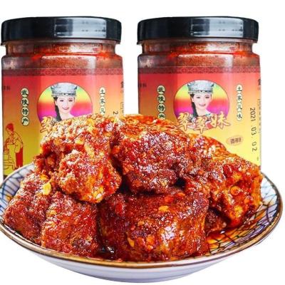 China Chinese Cuisine Health Food Spicy Fermented Bean Curd With 6 Packing Jar for sale