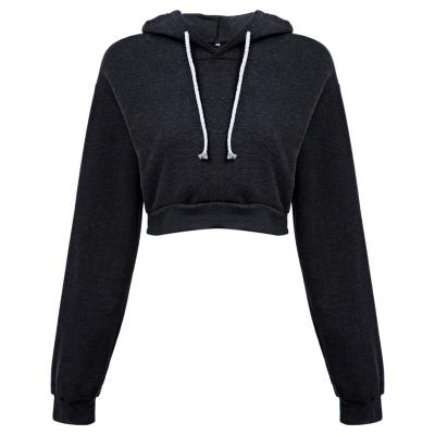 China AALN2019 Breathable Long Sleeve Women Fitness Clothing High Quality Drawstring Cotton Active Hoodie for sale