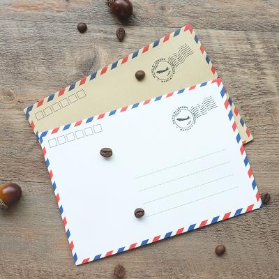 China Greeting Invetation Envelope Vintage Paper Envelopes Paper Cards Packaging Envelopes Custom Your Logo Size Custom Your Design for sale