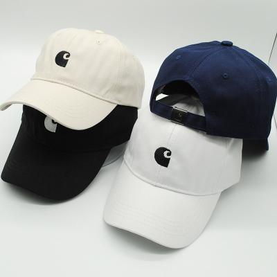 China COMMON Wholesale 100% Cotton Made 3D Embroidery Logo Adult Men CapDad Hats Custom 6 Panel Unisex Sport Casual Hat Custom Baseball Cap for sale