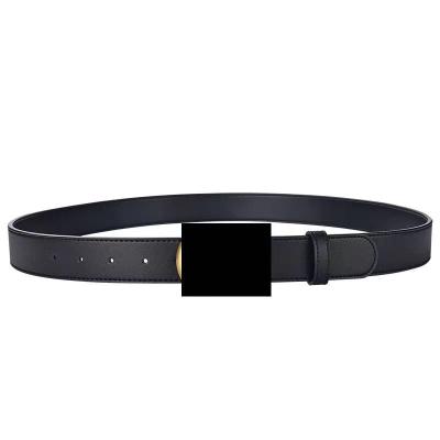 China Wholesale Comfy Women Accessories Metal Buckle Branded PU Genuine Leather Decorative Belt Luxury Brand G Designer Waist Belts for sale