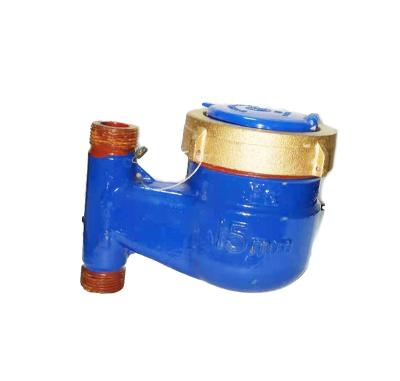 China Measure Velocity And Flow Of DN15 Vertical Water Liquid Sealed Vertical Cold Or Hot Water Meter With Impulse for sale