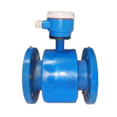 China Conventional Measuring Liquids Digitize To Insert Flange Magnetic Connection Reading Meter Electromagnetic Flow Meters for sale